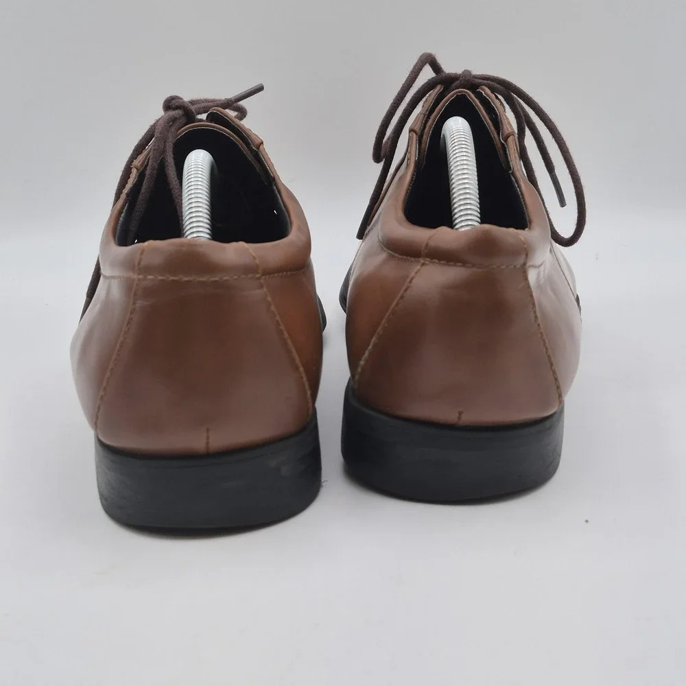 Alfani Andrew Shoes Mens‎ Size 11 Brown Synthetic Oxford Dress Lace Up Plain Toe